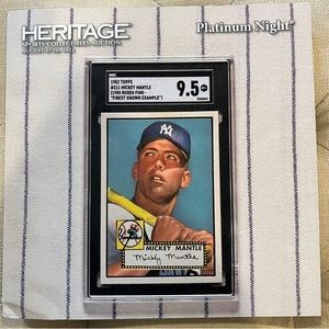 Auction Catalog for Mickey Mantle Record Breaking Sale